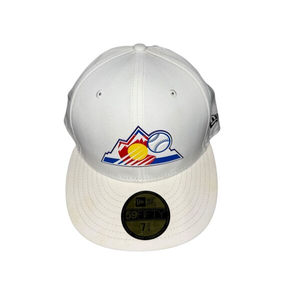 Colorado Rockies New Era 59FIFTY MLB Prolight Batting Practice 7 7/8 Fitted Hat - Picture 2 of 7